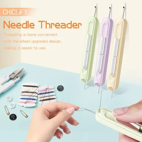 Dévidoir Extensible Pour Couture Outil 2 En 1 - Enfiler Et Dérouler Le Fil