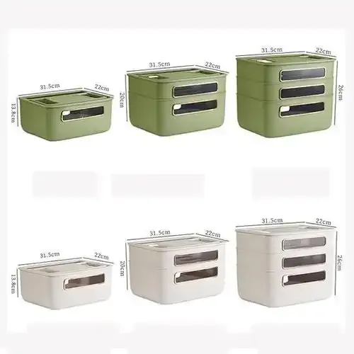 Boîte De Rangement Multicouche Pour Routeur Sans Fil ( couleur aléatoire )