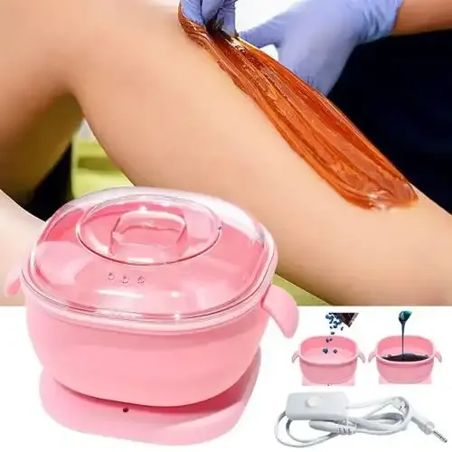 Wax Warmer 3 En 1, Chauffe-cire Portable Pliable En Silicone