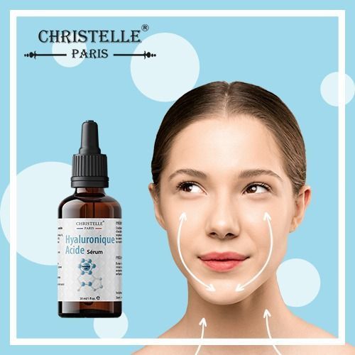 Sérum Visage Bio Stimule L'acide Hyaluronique - Hautement Dosé 
