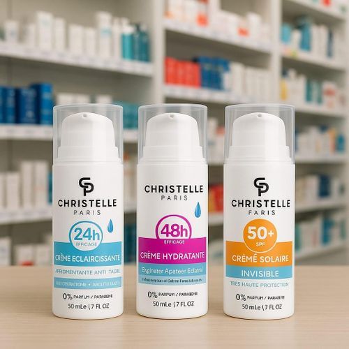 Coffret Soin Visage Éclaircissant Hydratant Et Protecteur