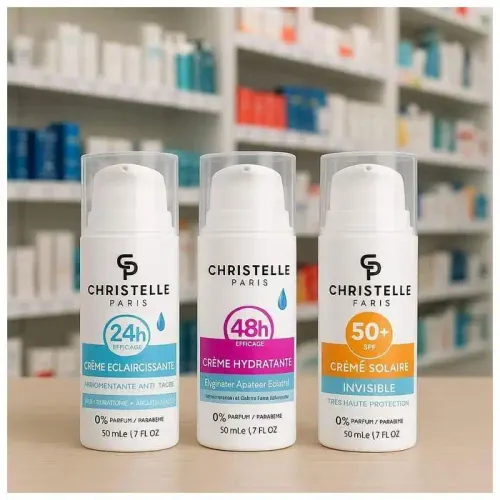 Éclaicir , Hydrater, Protéger Coffret Soin Visage 3 En 1