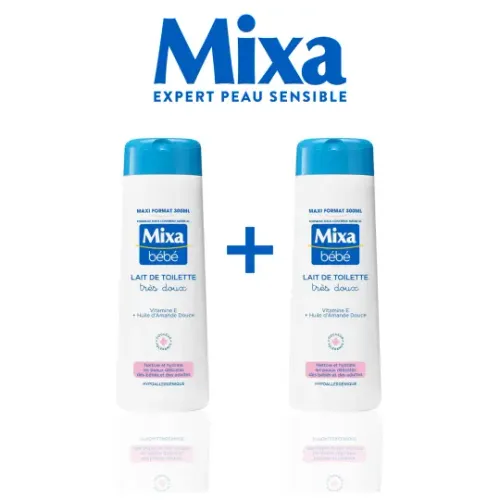 Lot De 2 Mixa Bebe Lait Toilette Fl300