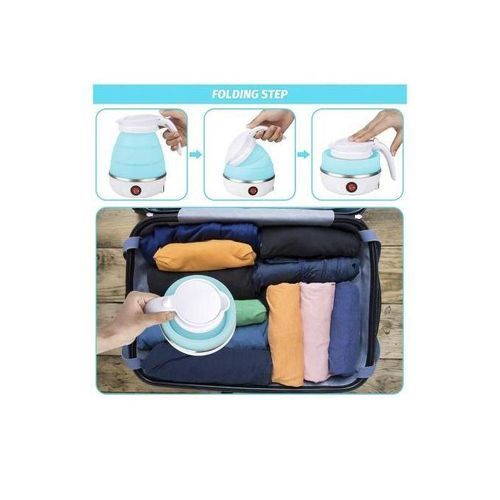 Bouilloire Électrique Pliable Capacité 600 Ml Design Portable Et Compact