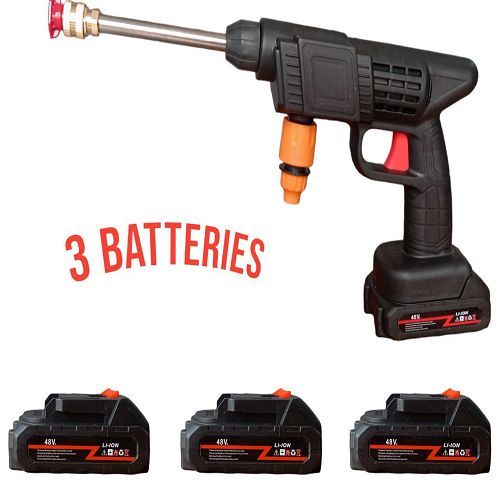 Pistolet De Lavage Automobile Sans Fil 3 Batteries