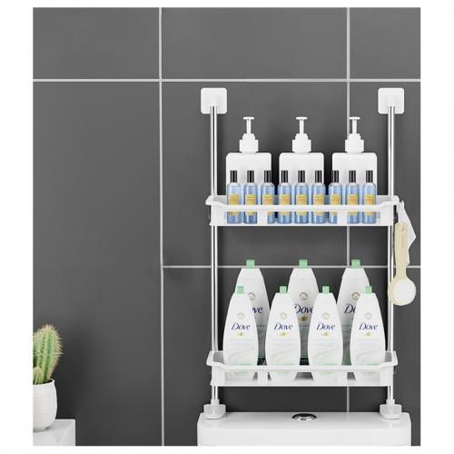 Organisateur Étagère De Salle De Bain, À 2 Niveaux Au-dessus Des Toilettes