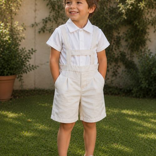 Ensemble Salopette Short