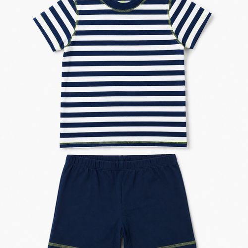 Ensemble Short Rayé