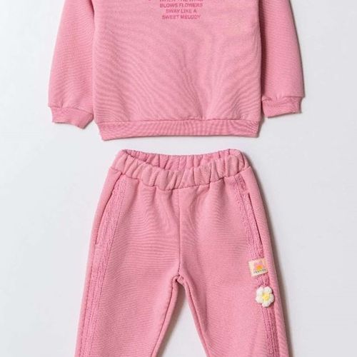 Ensemble Jogging Molletonnée Flowers