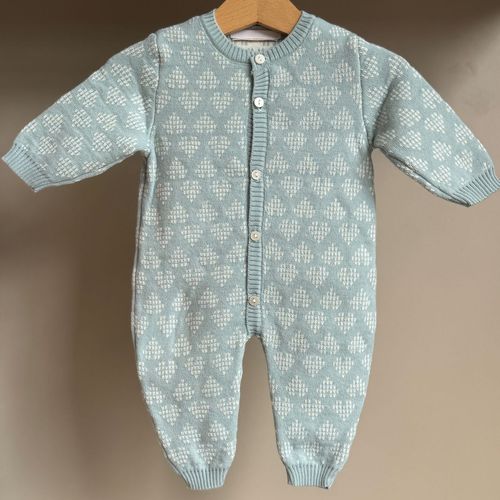Grenouillère Tricot Avec Motifs