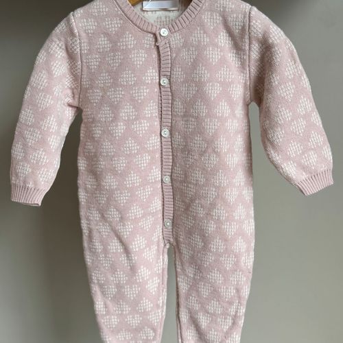 Grenouillère Tricot Avec Motifs