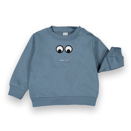 Pull Molletonné Yeux