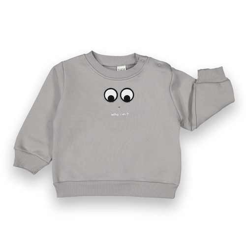 Pull Molletonné Yeux