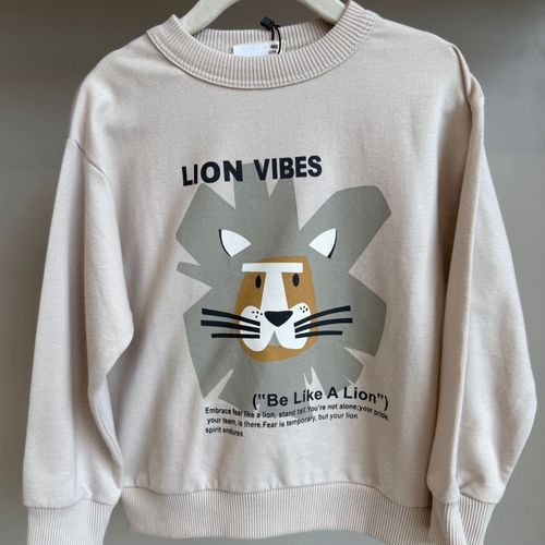 Pull Coton Lion Vibes