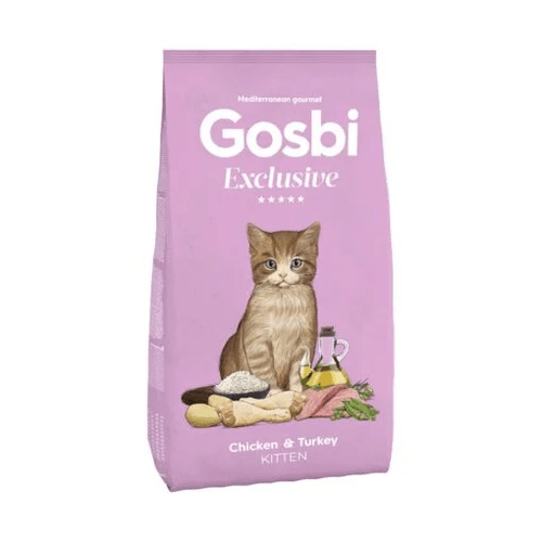 Gosbi Croquettes Exclusive Poulet Et Dinde Pour Chaton