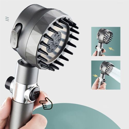 Pommeau de Douche Filtrant 4 Modes Haute Pression