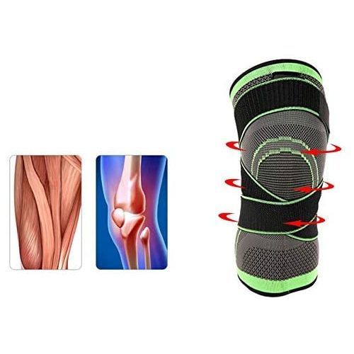 Genouillère de Sport Élastique et Respirante 
