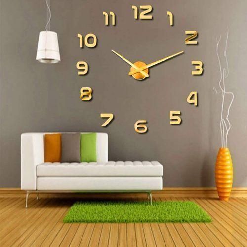 Montre Horloge Murale Décoratif Mural Amovible, Horloge Classic