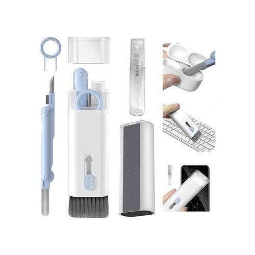 Kit De Nettoyage 7 En 1 Pour Clavier D'ordinateur, Brosse, Écouteurs