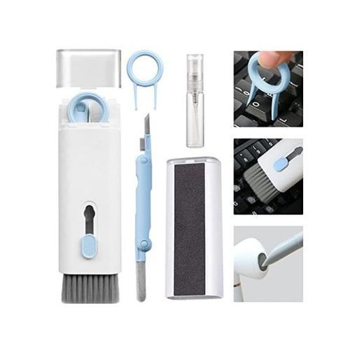 Kit De Nettoyage 7 En 1 Pour Clavier D'ordinateur, Brosse, Écouteurs
