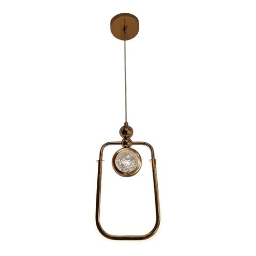 Suspension LED en acrylique et métal — Doré
