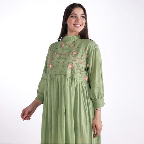 Robe Maxi Brodée