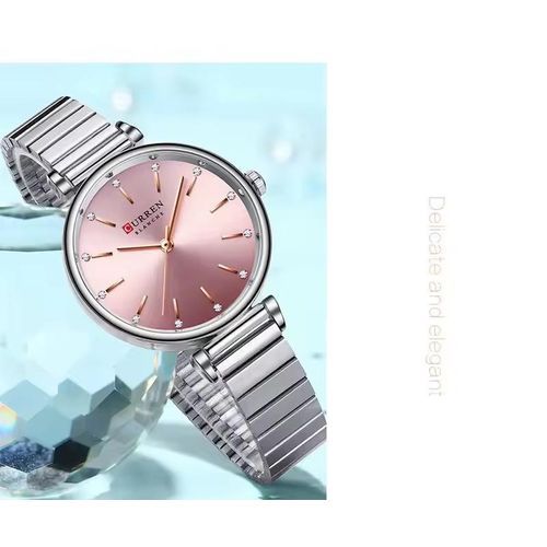 Montre Pour Femme Étanche En Acier Inoxydable Quartz Femme 