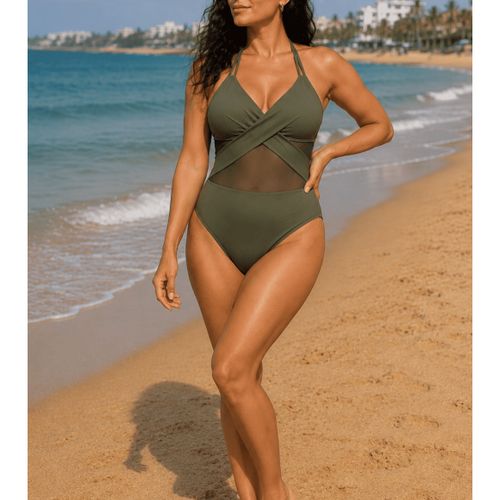 Maillot De Bain Une-pièce Découpé
