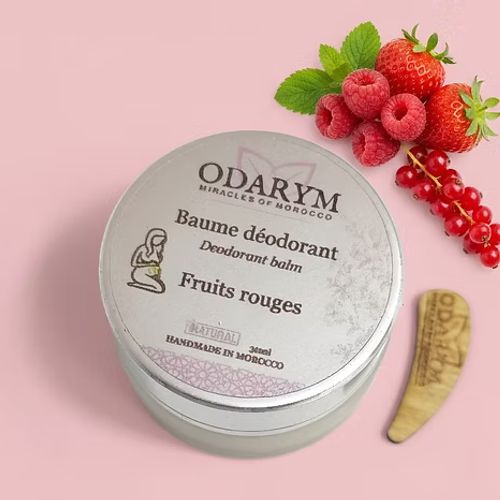 Déodorant Naturel - Sans Aluminium & Efficacité 24h | Fruits Rouges Sans He