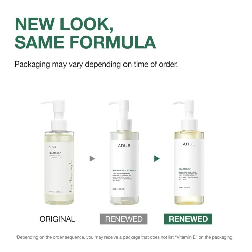 Anua Heartleaf Pore Control Cleansing Oil (new Packaging) - 200ml