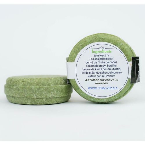 Shampoing Solide Ortie Anti Pelliculaire 