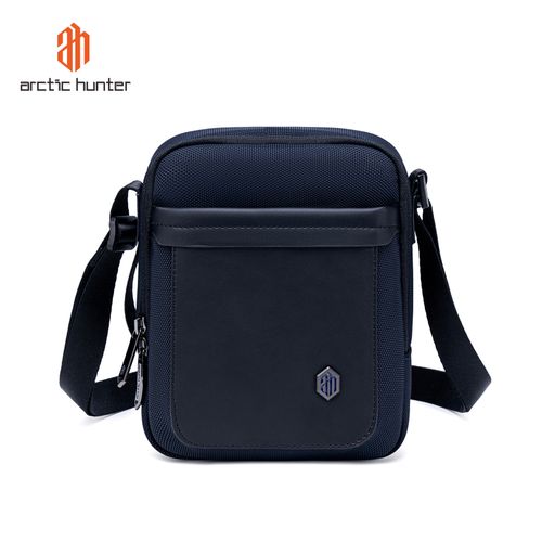 Sac bandoulière compact avec fermeture éclair et poche extérieure