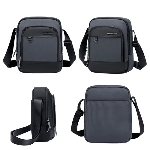Sac Bandoulière Casual À Fermeture Éclair Avec Poche Externe Et Sangle Confortable