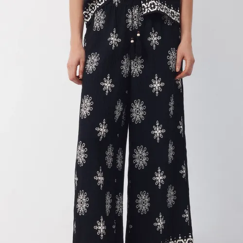 Pantalon Ample Imprimé