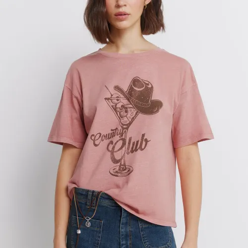 T-shirt En Coton Country Club