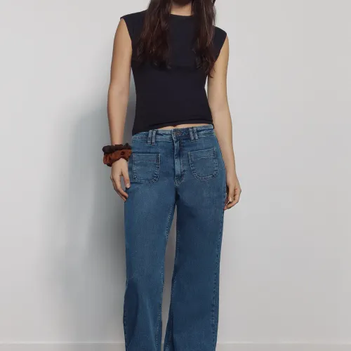 Pantalon Évasé Confort
