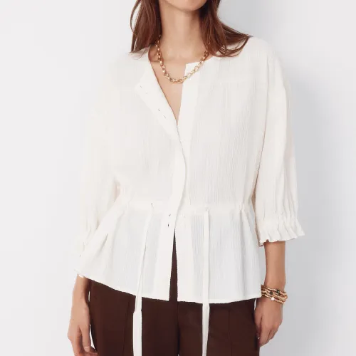 Blouse À Nœud