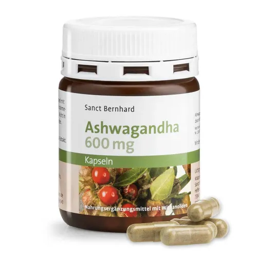 Ashwagandha 600 Mg Et 15 Mg De Withanolide Par Capsule