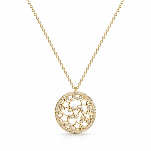 Collier Doré Aurea Galaxy