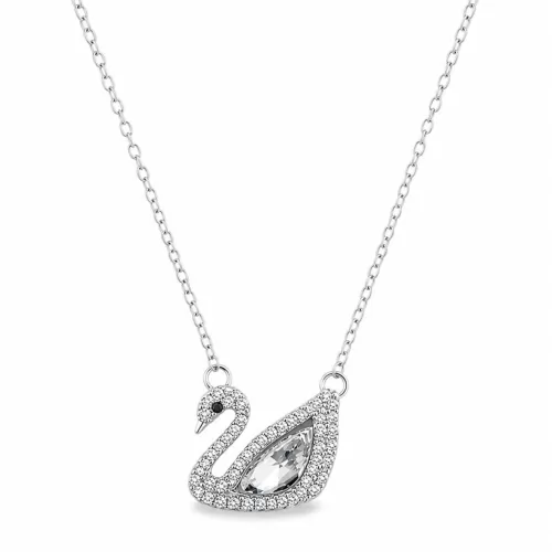 Collier Argenté Aurea Swan Lumière