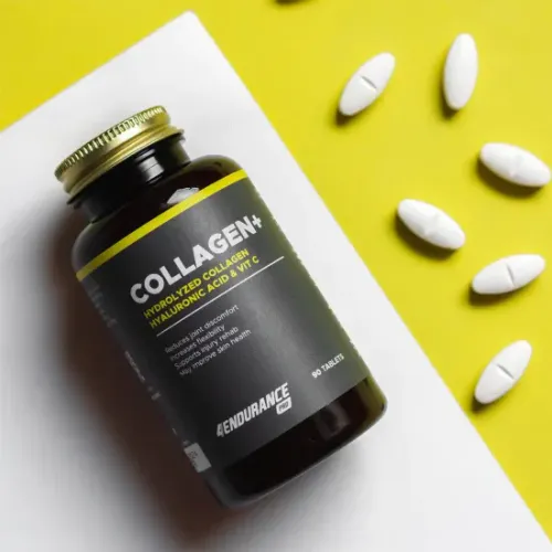 4endurance Collagène Avec De Lacide Hyaluronique Et De La Vitamine C 1200 Mg - 90 Comprimés