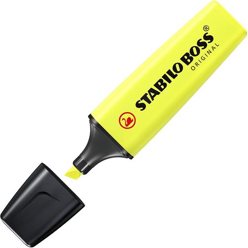 Fluorescent Jaune Stabilo Boss Réf. 70/24