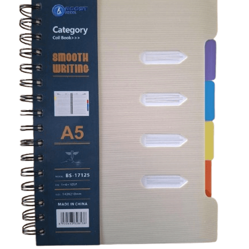 Note Book Reliure Métal 143 × 210mm 