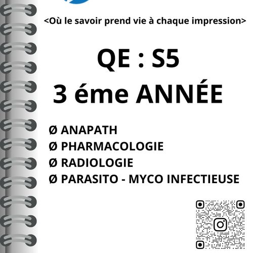 Qe S5 Médecine Générale FMPM Une Spirale