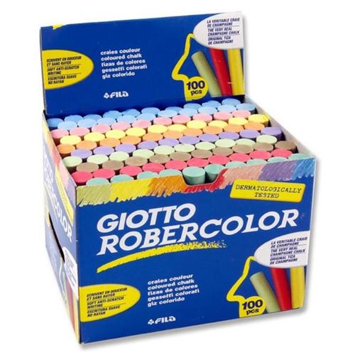 Giotto 100 Craie Couleurs Robercolor