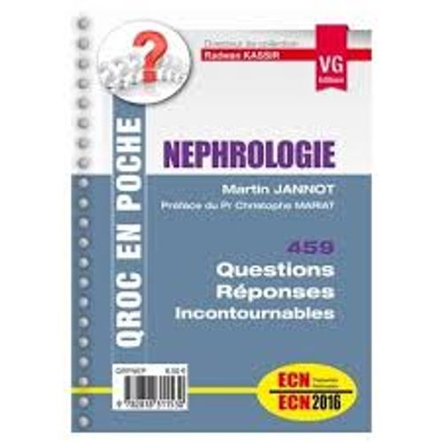 Nephrologie Qroc En Poche
