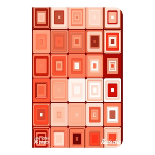 Cahier Spirale 140p Grands Carreaux Petit Format A5