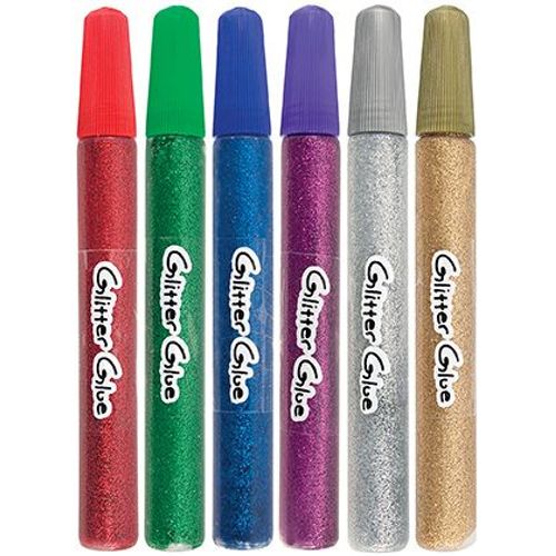 Colle Pailletée De 6 Couleurs En Blister Réf. Ms24e00