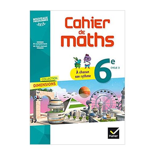 Cahier De Maths Collection Dimensions