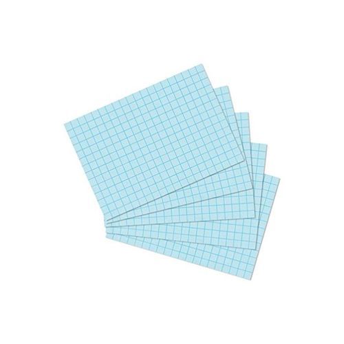 Fiches 100 Feuilles A5 180g Bleu Boost Office 